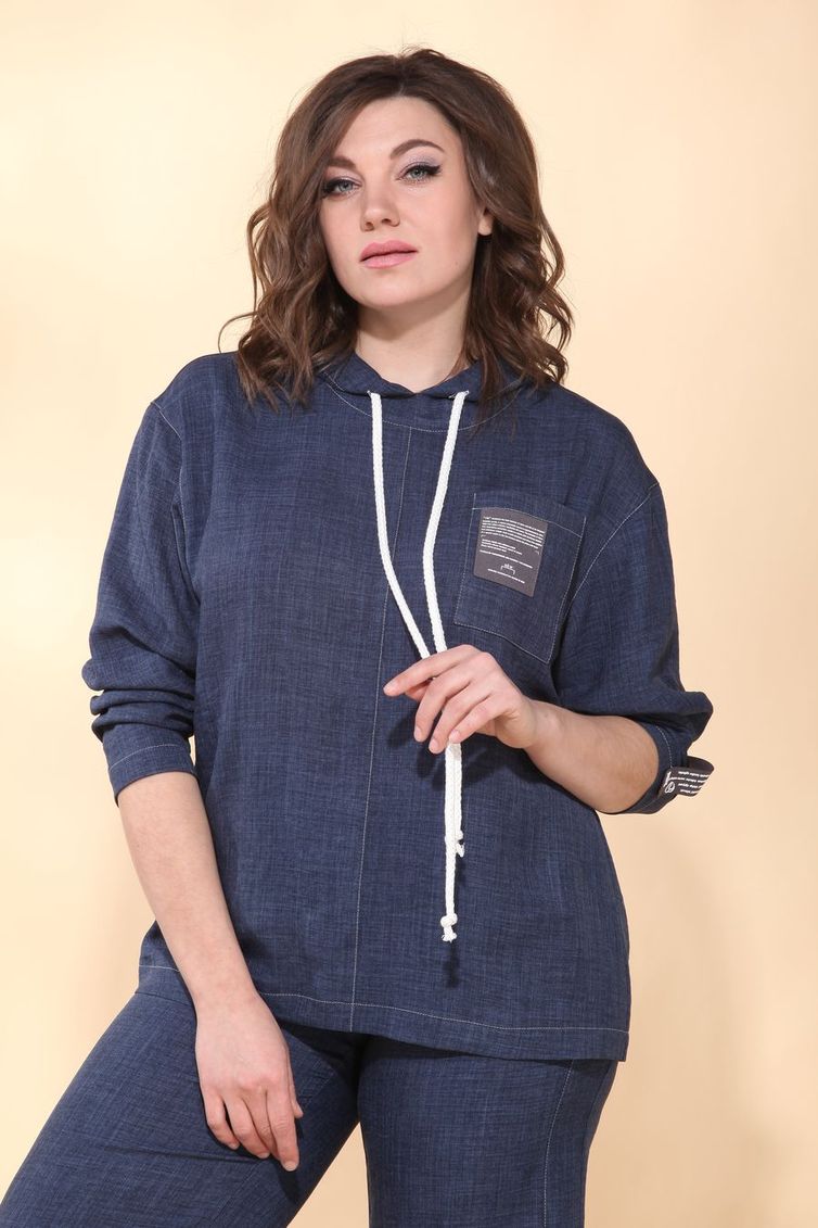Костюм Vilena-fashion арт. 708 темно-синий