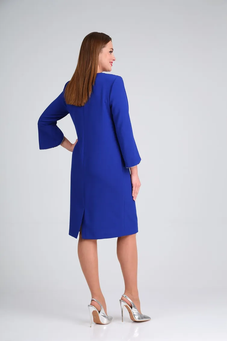 Sukienka Vilena-fashion #763 vasilek