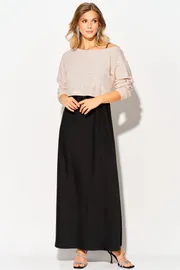 Dress LAIKONY #L-504-2 chernyj