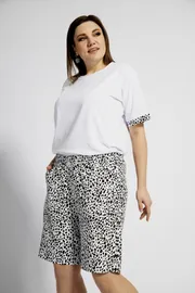 Блуза BegiModa арт. 4037 чёрно-белый