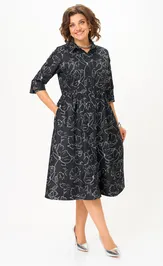 Sukienka БелЭльСтиль 811-339 chernyj dzhins