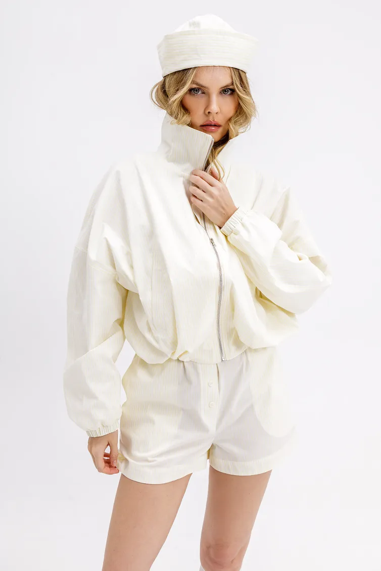 Jacket Pirs #6810 zheltaya poloska