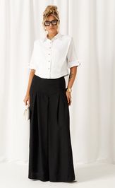 Комплект Beautiful & Free 6480 бело-черный