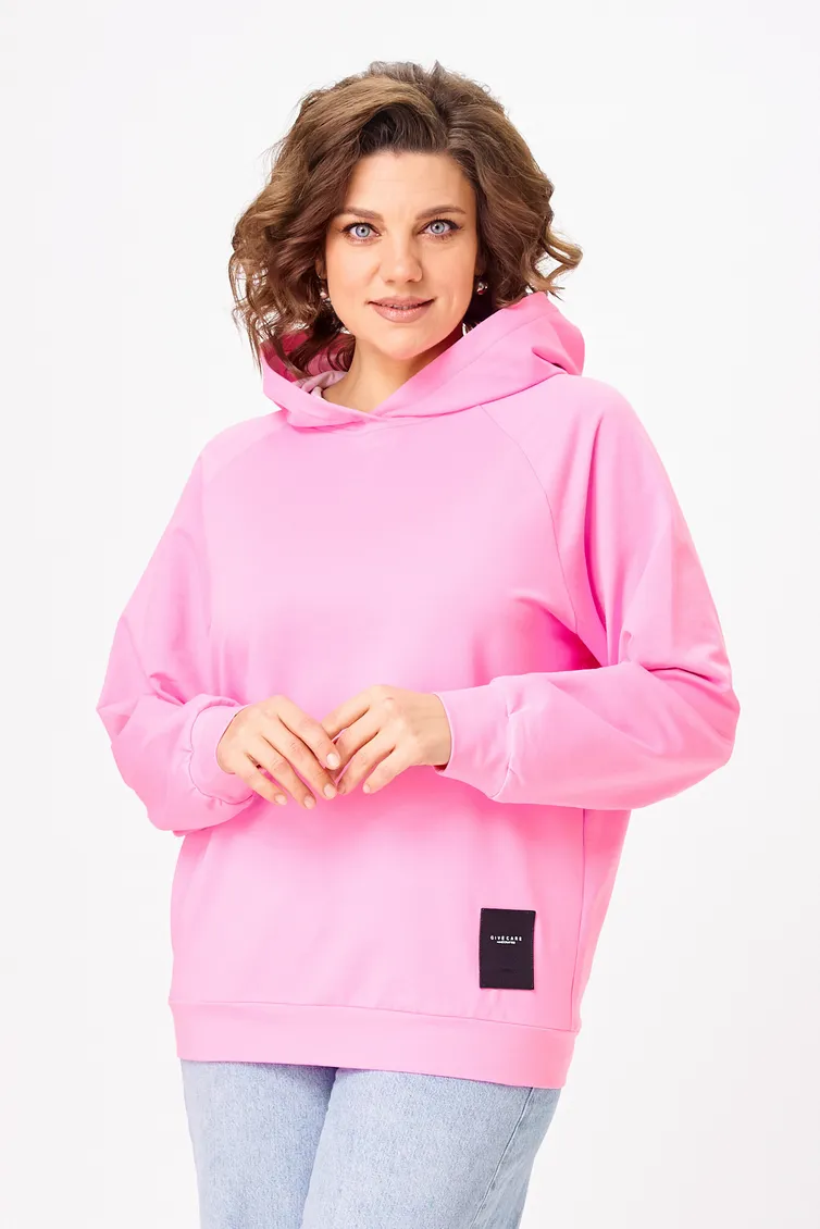 Hoodie Rumoda #2283 rozovyj