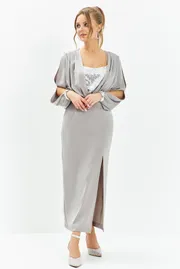 Sukienka Euromoda #669 seryj
