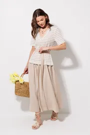 Dress Lyushe #4378 bezhevyj