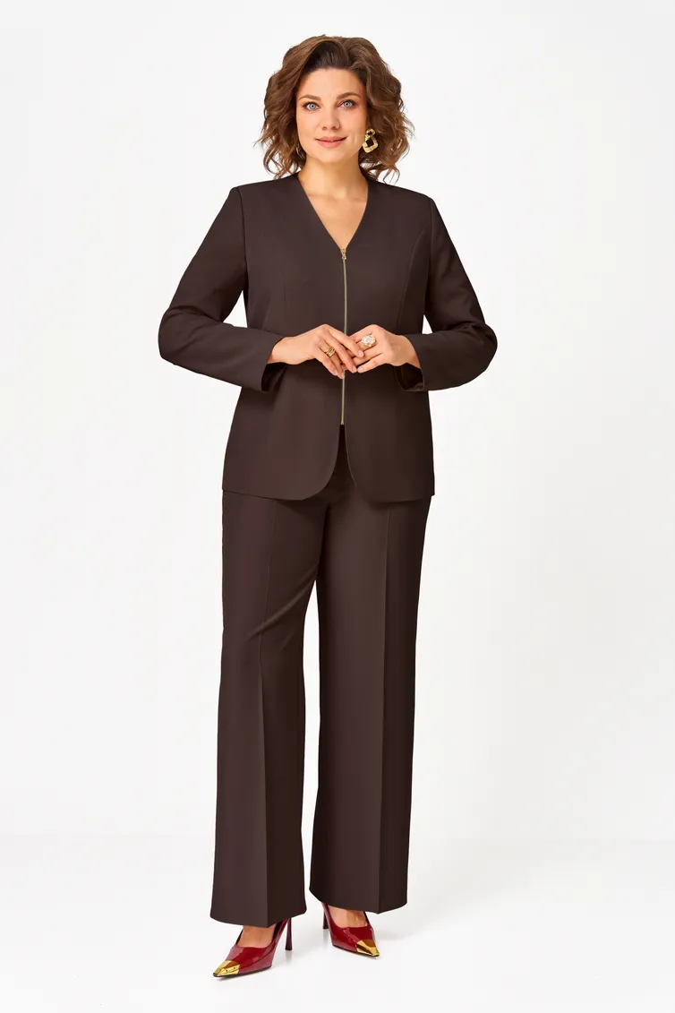 Garnitur Vilena-fashion #1133 shokolad