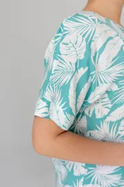 Bluzka TOOK A LOOK & Angelika #TB-300k tropicheskie listya