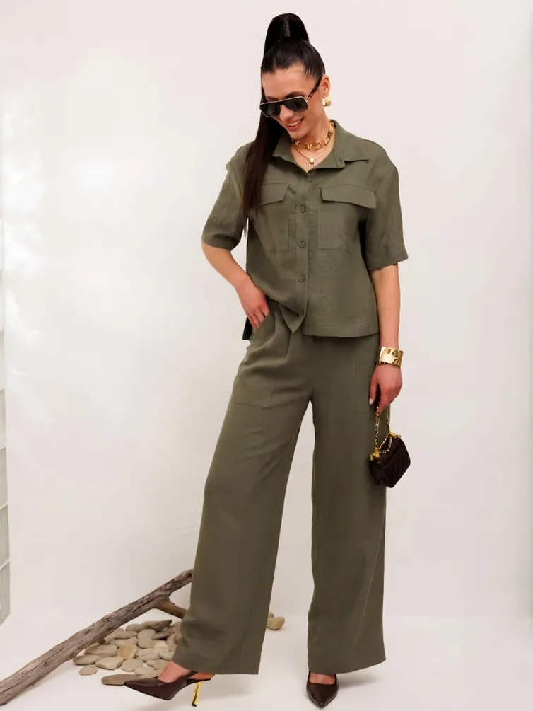 Костюм Galean Style арт. 982.1 св-хаки
