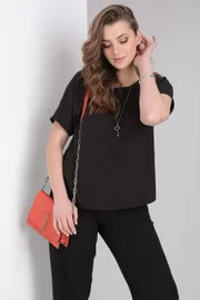 Bluzka BLISS #8197 chernyj