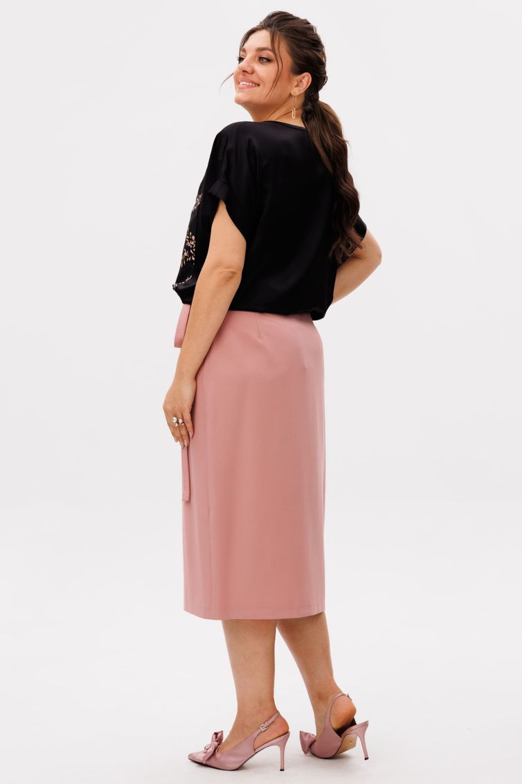 Юбка Anelli Laurel арт. 1858 пыльная роза