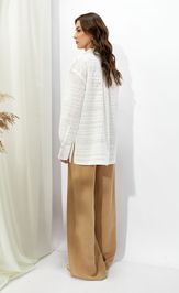 Блузка Люше 4361 молоко