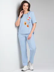 Garnitur Vilena-fashion #967 goluboj