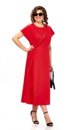Dress Ольга Стиль S1019 krasnyj