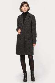 Coat PAPAYA #P1156A grafit