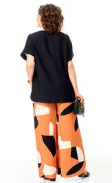 Костюм Michel Chic 1384 рыжий, графика