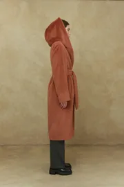 Пальто Elema арт. 1-192 терракот 170