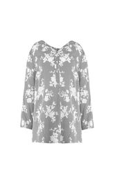Blouse Elema 2K-1451 chyorno-belyj print 170