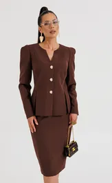 Костюм Galean Style 1012 коричневый