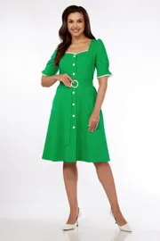 Sukienka Vilena-fashion #892 zelenyj v gorox
