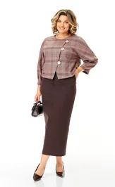 Костюм Michel Chic 1422/2 шотландка