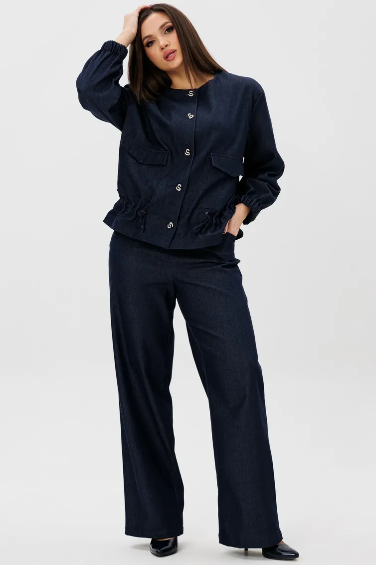 Blazer Ma Cherie #1146 temno-sinij