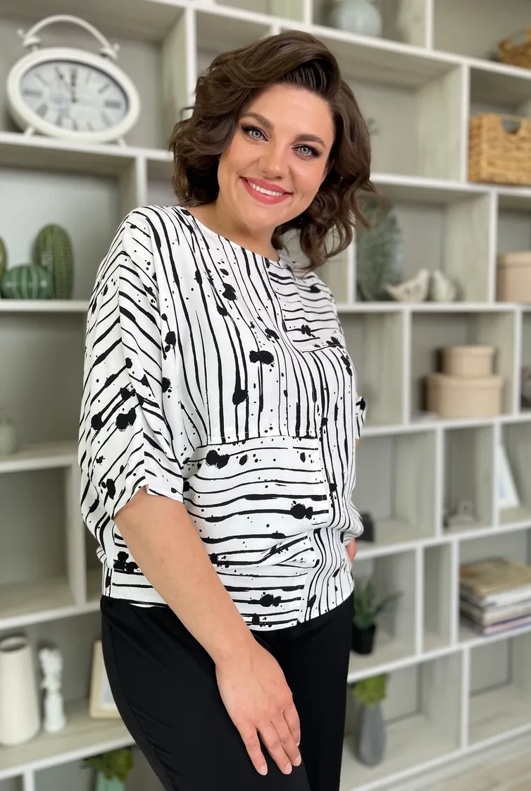 Bluzka Rumoda #2096/1 belyj