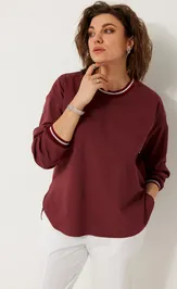 Джемпер BegiModa 4121 бордо