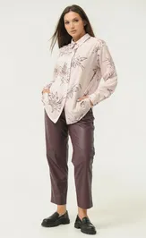 Trousers Ma Cherie 2022 bordovyj