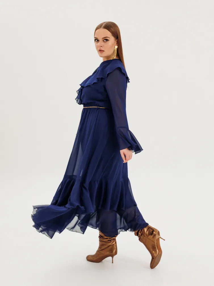 Dress Anastasia MAK #1280 sinij