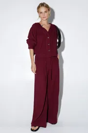 Garnitur Pirs #5158 marsala