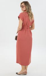 Sukienka LM M 0186 korall