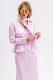 Blouse Pirs #6681 rozovyj