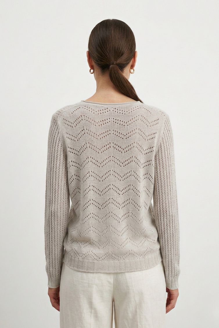 Jumper Polesie #S1415-26 6S1605-D43 surovyj+lavandovyj 158