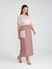 Sukienka BONADI #1964 kapuchino