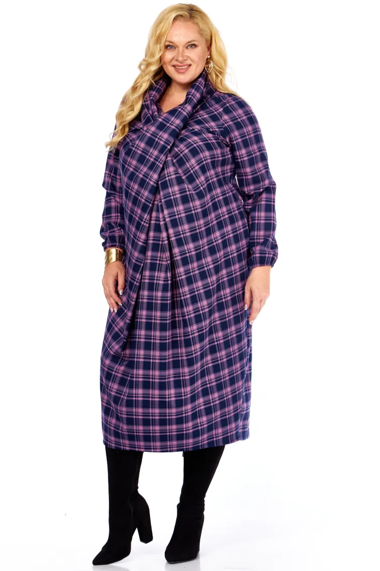 Dress Celentano #5058.2 sirenevaya kletka