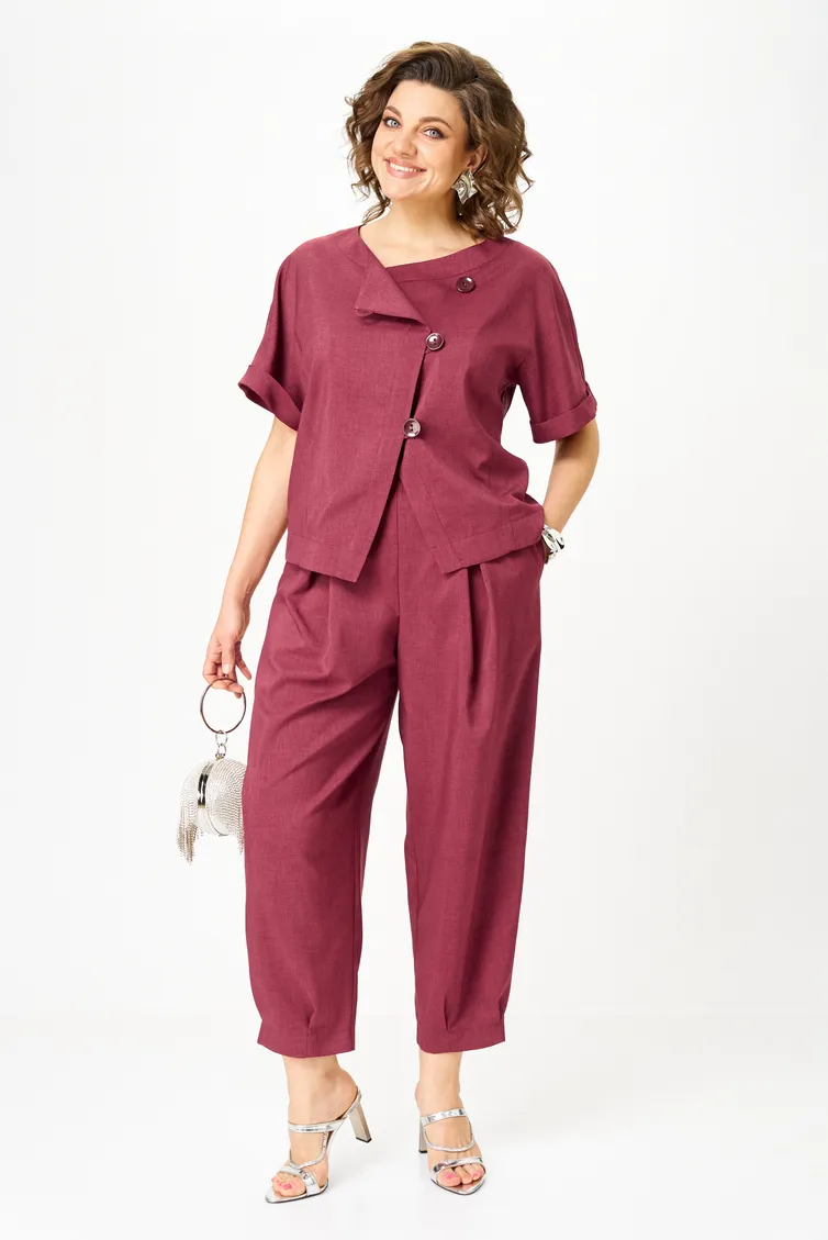 Garnitur Michel Chic #1337/1 rubinovyj