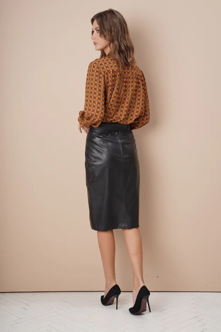 Skirt Fantazia Mod #4037 chern