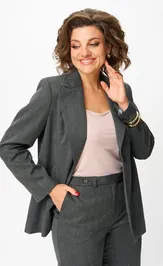 Suit Vilena-fashion 1019 seryj