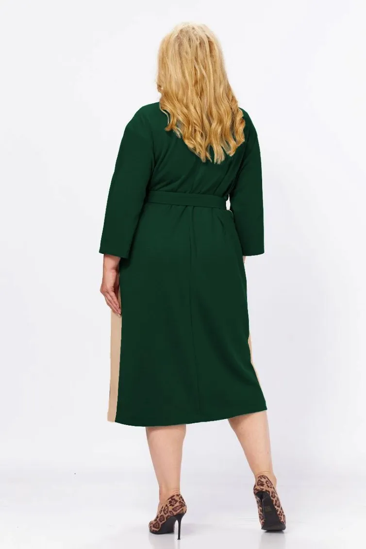 Dress Milora #1498 izumrud