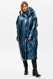 Płaszcz PRATA wear #S023 sinij