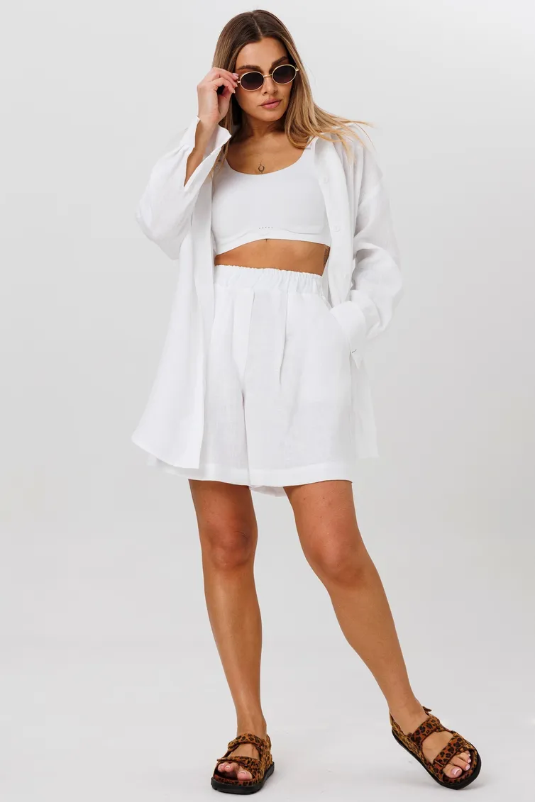 Shorts Ma Cherie #7001 belyj