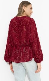 Blouse CHARUTTI Gromche slov (bordo)