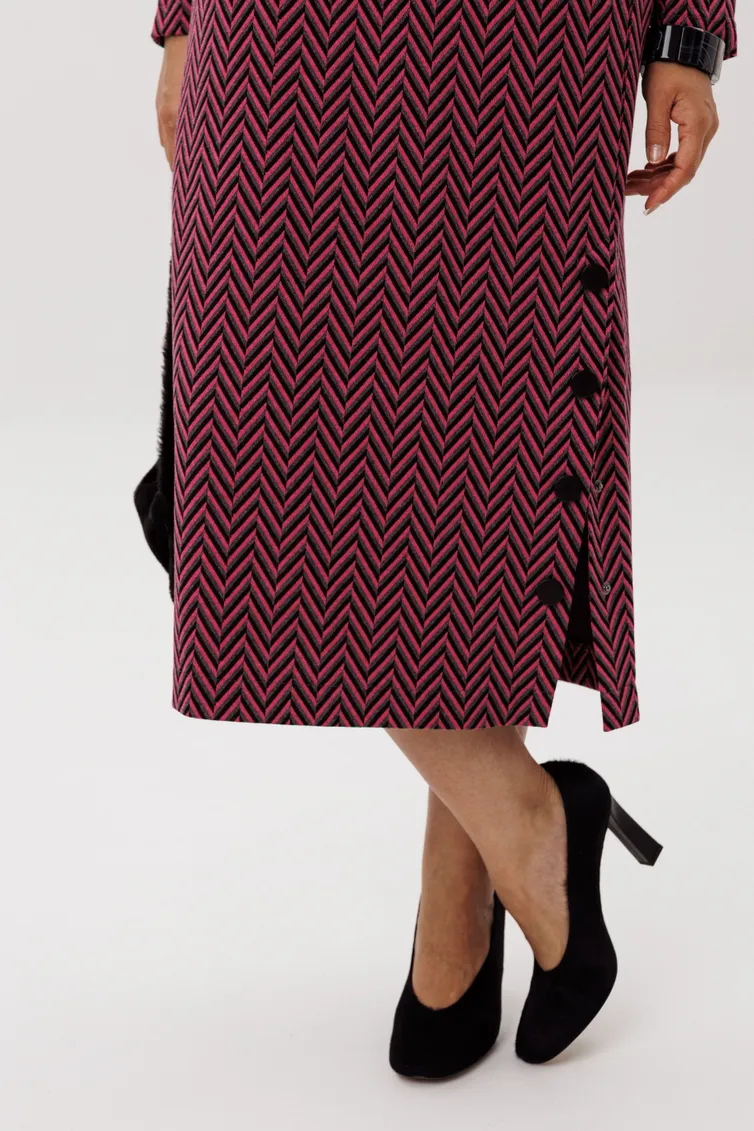Dress Anelli Laurel #1755 plate ryabinovaya volna