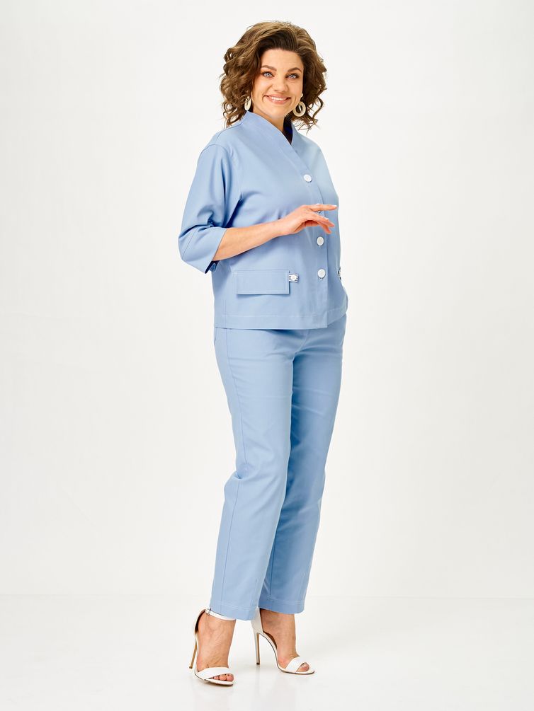 Костюм Vilena-fashion арт. 1159 голубой