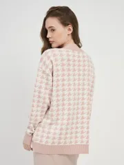 Sweter Newvay #7221-14093 pudra/mol