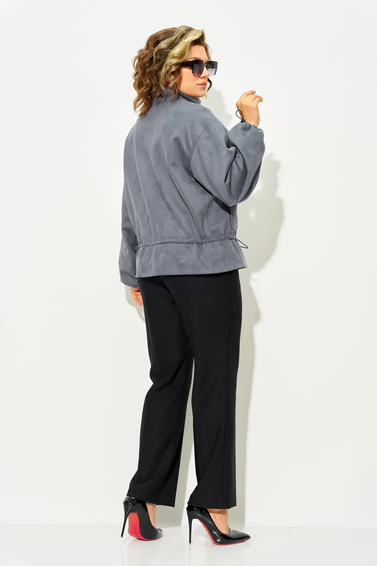 Garnitury damskie Liliana #1560BrPn ser/chern
