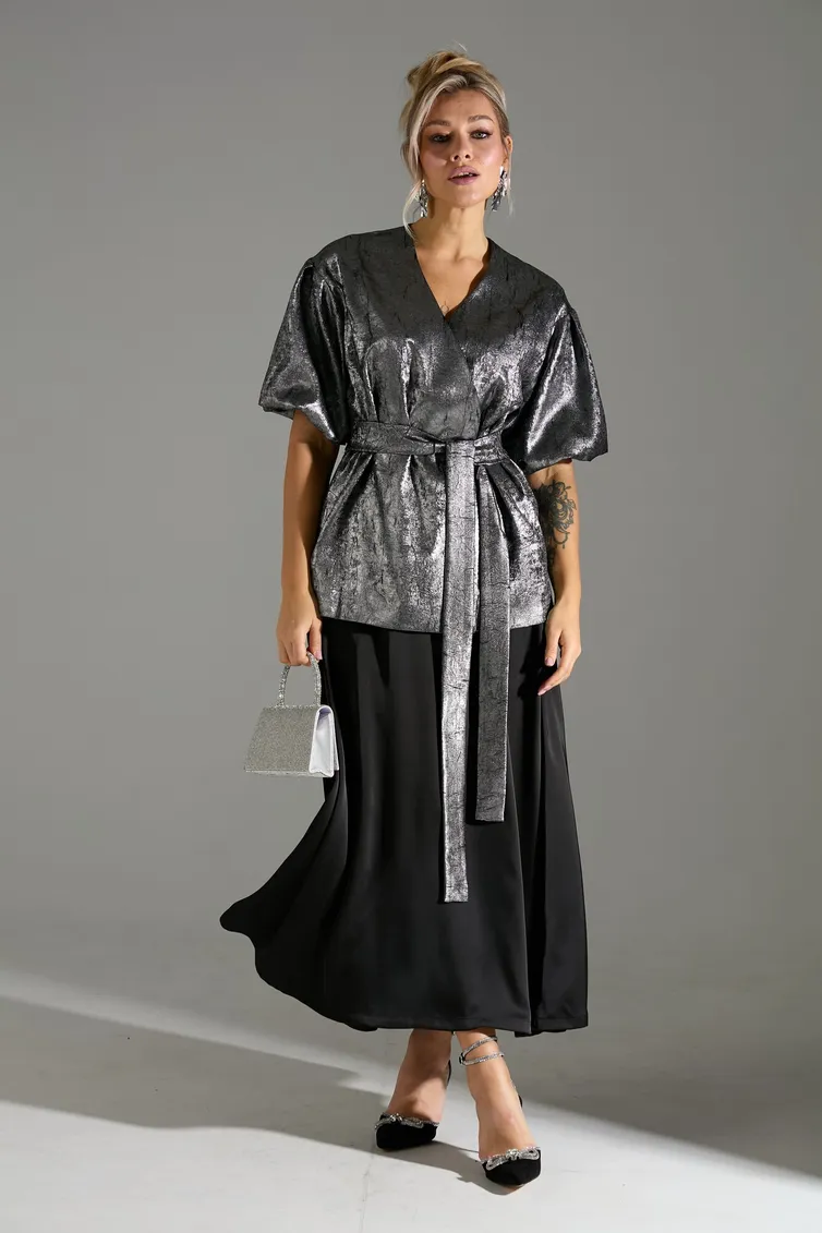 Zestaw LM project #K 1140110 seryj shimmer