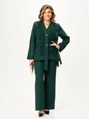 Suit Vilena-fashion #1162 izumrud