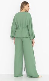 Костюмы, комплекты CHARUTTI Серьезная леди (2 в 1, шалфей)